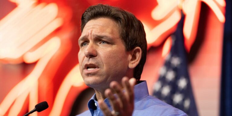 DeSantis Campaign Says Biden’s Age and Recession Will Outweigh Abortion