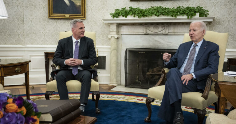 White House, GOP House leaders reach tentative debt ceiling deal to avert default