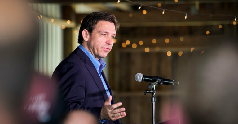 DeSantis Stays Silent on Whether Florida Arranged Migrant Flights to California