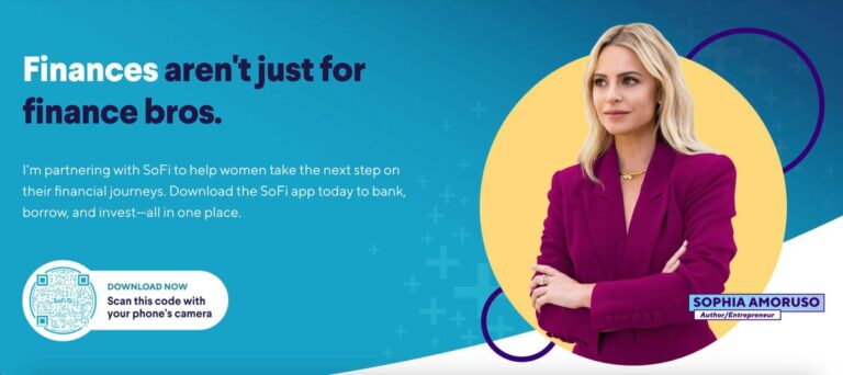 Sophia Amoruso and SoFi Create A Financial Guide For Women