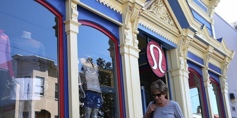 Lululemon stock stretches higher but SentinelOne plummets by a third, and other big movers