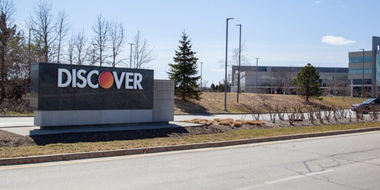 Discover Financial Services’ stock is on track for lowest close since early 2021