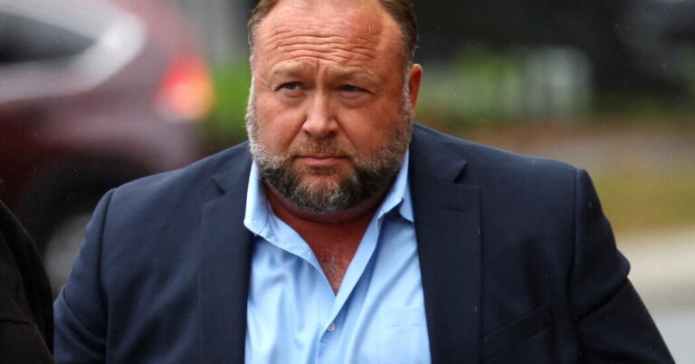 Judge Won’t Let Alex Jones Use Bankruptcy to Avoid Sandy Hook Damages