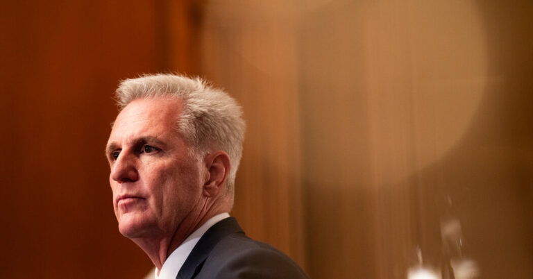 McCarthy’s Speakership Is in Jeopardy This Week After a Threat to Oust Him