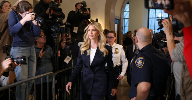 How Ivanka Trump and Her Siblings Dressed for Court and the Cameras