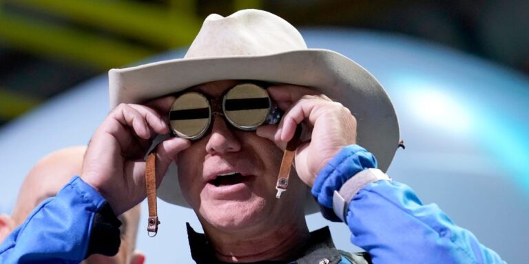 Jeff Bezos Says Humans Will Live in Space Stations Before Other Planets