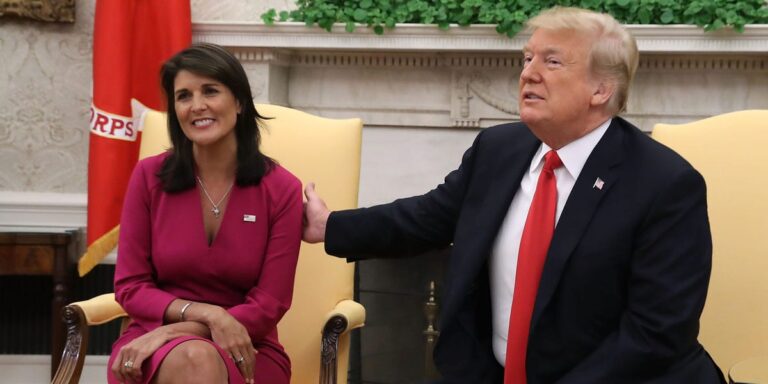 Nikki Haley Isn’t Ruling Out the Idea of Being Trump’s Vice President