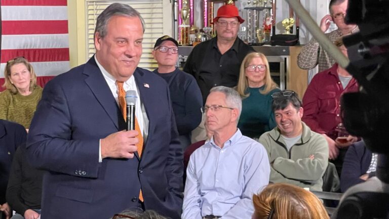 2024 race-Christie targets DeSantis and Haley for treating Trump with kid gloves