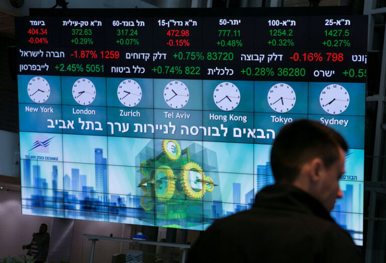 Israel stocks higher at close of trade; TA 35 up 0.62% By Investing.com