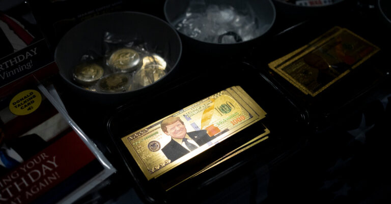 Trump says he hopes any economic crash happens in 2024 so he isn’t blamed.