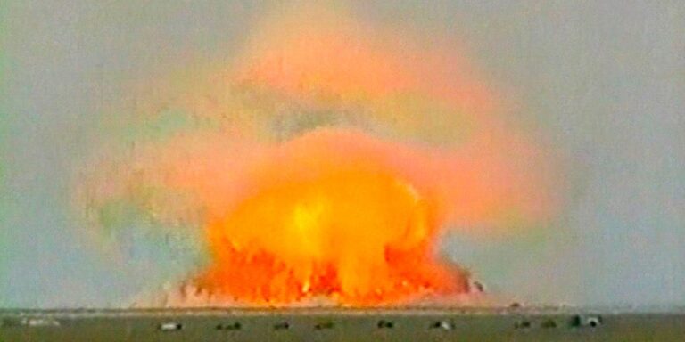 Russia Says Scientists Built Nuclear Blast Simulator to Train Soldiers