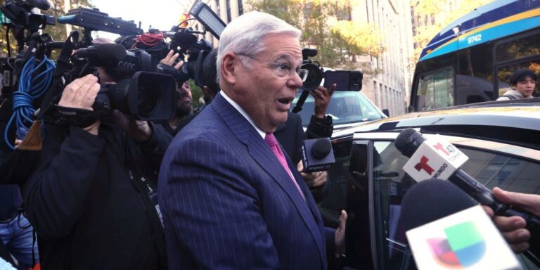 Bob Menendez Raised Less Than $16,000 After Getting Indicted