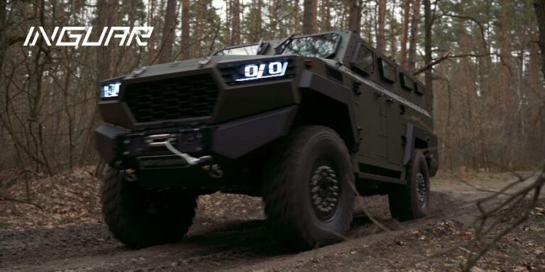Ukraine Unveils Its Own Mine-Resistant Armored Vehicle, the Inguar-3