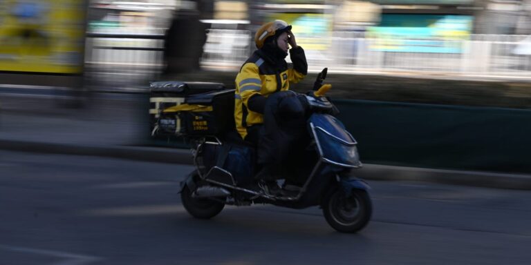 China’s food delivery gig workers are driving a $208B business, but couriers have it as bad as factory workers