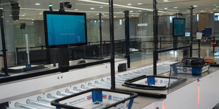 The TSA is trying out self-checkout-style security screenings for the first time