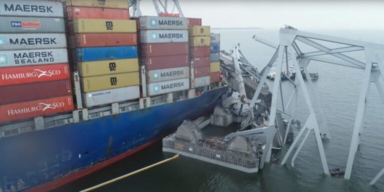 Ship That Crashed Into Baltimore Bridge Has 764 Tons of Hazmat Goods: NTSB