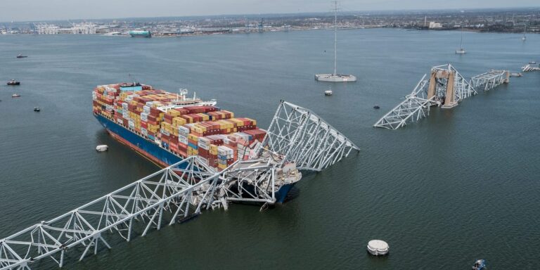 Baltimore Bridge Cargo Ship Asked Tugboats for Help Before It Crashed